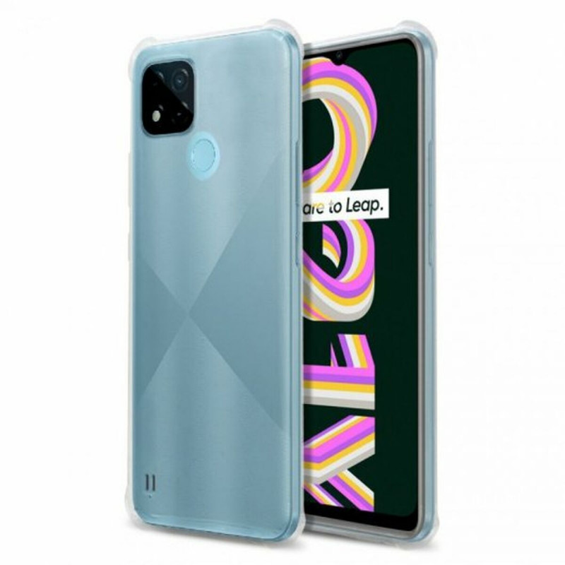 Funda para Móvil PcCom Realme C25Y Realme C21Y Multicolor Transparente Realme