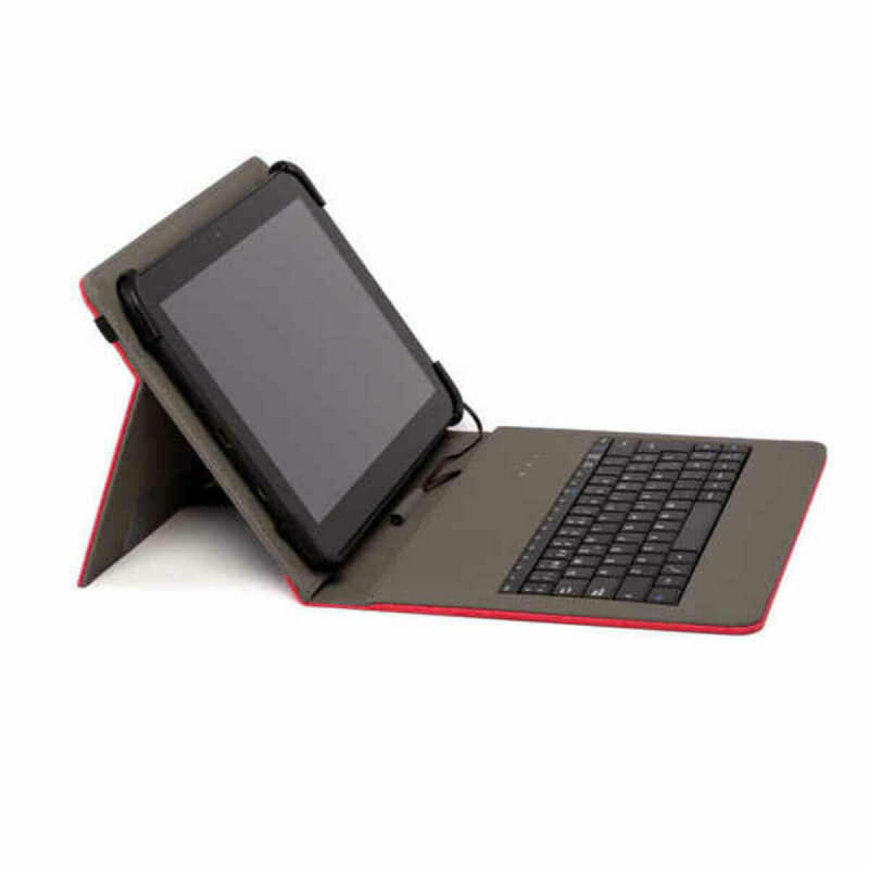 Funda para Tablet y Teclado Nilox NXFU002 10.5" Rojo