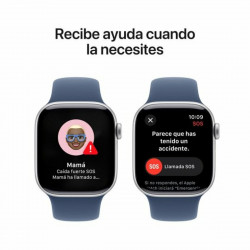 Smartwatch Apple Series 10 GPS + Cellular 42mm Plateado