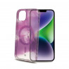 Funda para Móvil Celly iPhone 15 Plus Morado Transparente