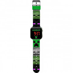 Reloj digital Minecraft...