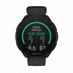 Smartwatch con Podómetro Polar Negro 1,2" Ø 45 mm