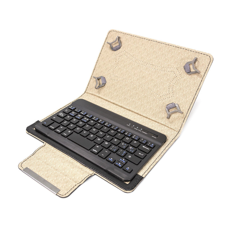 Funda para Tablet Talius CV-3008 Negro Qwerty Español