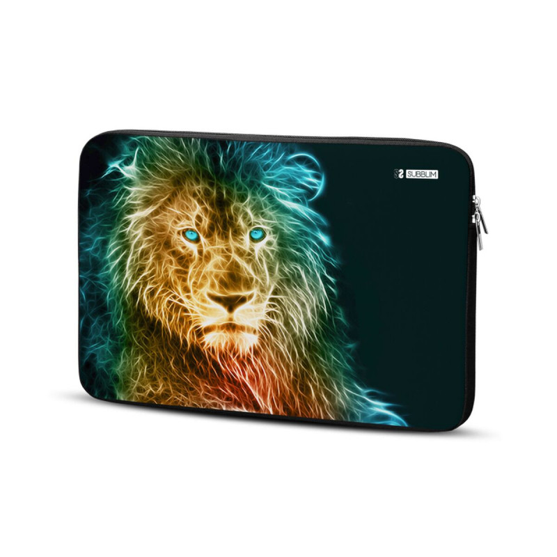 Funda para Portátil Subblim Lion Multicolor