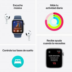 Smartwatch Apple MXER3QL/A Gris 44 mm