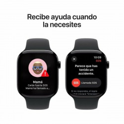 Reloj Hombre Apple Negro 46 mm