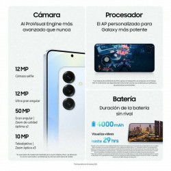 Smartphone Samsung GALAXY S25 6,2" Qualcomm Snapdragon 8 Elite 12 GB RAM 128 GB Gris Plateado