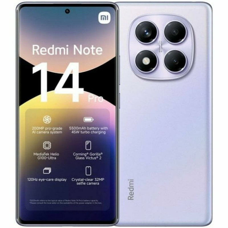 Smartphone Xiaomi 6,67" 8 GB RAM 256 GB Morado Púrpura