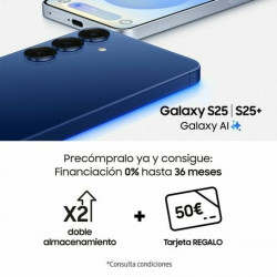 Smartphone Samsung Galaxy S25 6,2" Qualcomm Snapdragon 8 Elite 12 GB RAM 128 GB Azul marino