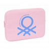 Funda para Portátil Benetton Rosa 11,6" Rosa claro 31 x 23 x 2 cm