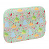 Funda para Portátil Disney Princess Bloom Verde Rosa 15,6'' 39,5 x 27,5 x 3,5 cm