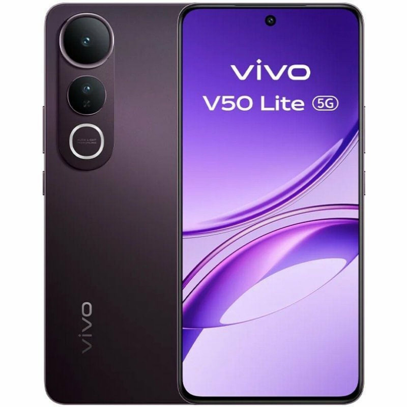 Smartphone Vivo V50 Lite Octa Core 8 GB RAM 256 GB Negro