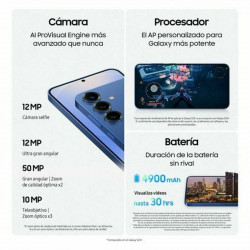 Smartphone Samsung SM-S936BDBDEUB Octa Core 12 GB RAM 256 GB Azul 6,7"