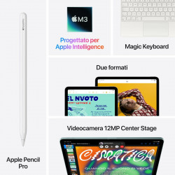 Tablet Apple MCNH4TY/A 13" 8 GB RAM 128 GB Gris M3