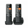 Teléfono Inalámbrico Gigaset COMFORT 550 duo Negro