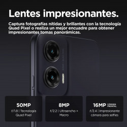 Smartphone Motorola PB3K0023ES 6,72" Unisoc 8 GB RAM 256 GB Negro