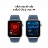 Smartwatch Apple Watch SE 1,78" Azul Plateado Ø 44 mm