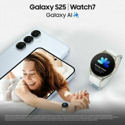 Smartphone Samsung GALAXY S25 6,2" Qualcomm Snapdragon 8 Elite 12 GB RAM 128 GB Gris Plateado