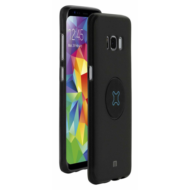 Funda para Móvil Mobilis Negro Galaxy S8